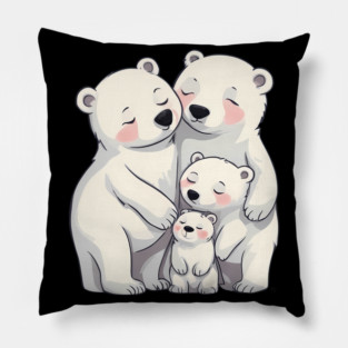 Bear Family Pillow
