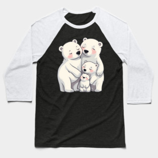 Bear Family Baseball T-Shirt