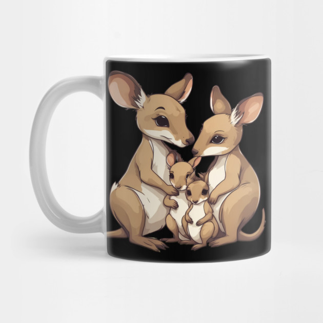 Kangaroo Family by animegirlnft