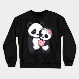 Love Panda Crewneck Sweatshirt