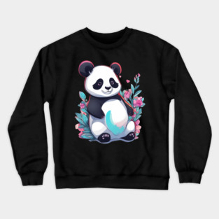 Lazy Panda Crewneck Sweatshirt