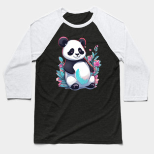 Lazy Panda Baseball T-Shirt