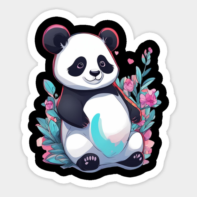Lazy Panda Magnet by animegirlnft