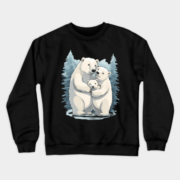 Love Bear Crewneck Sweatshirt by animegirlnft