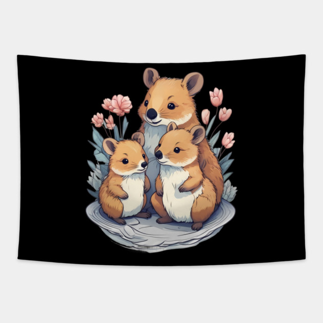 Happiest Australian Tapestry by animegirlnft