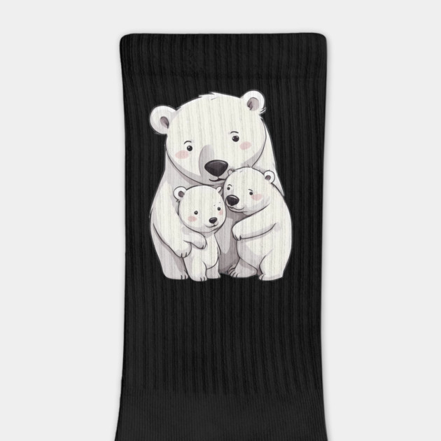 Polar Bear Family by animegirlnft