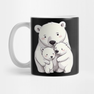 Polar Bear Family Mug