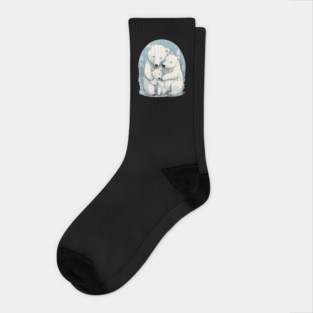 Mama Papa Bear Socks