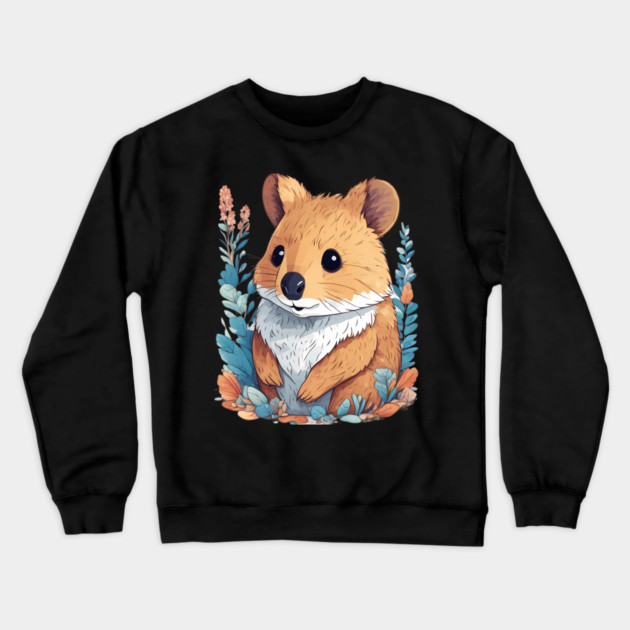 Funny Groundhog Crewneck Sweatshirt by animegirlnft