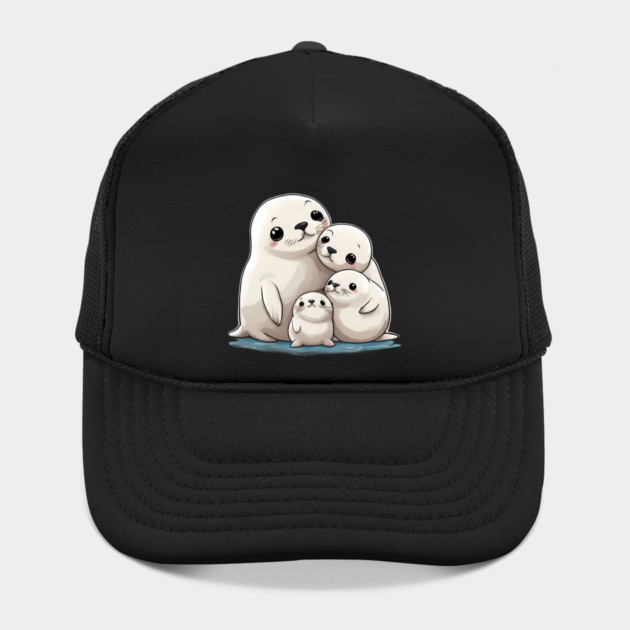 Arctic Seal Family by animegirlnft