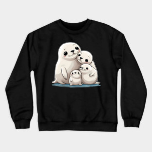Arctic Seal Family Crewneck Sweatshirt