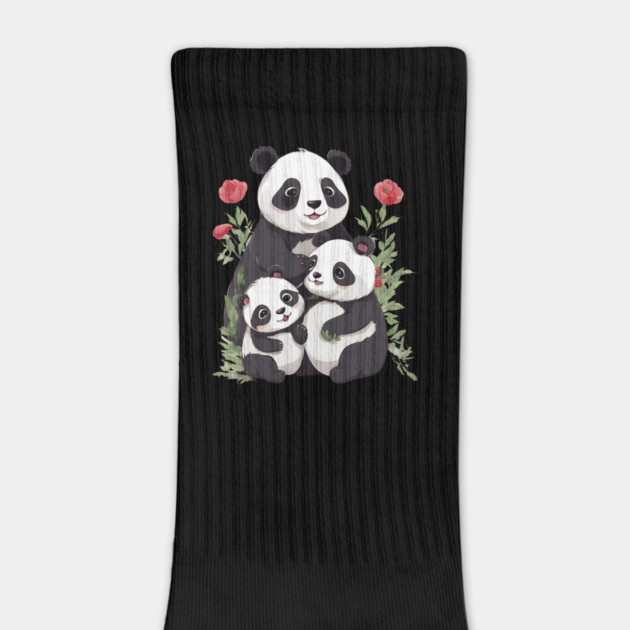 Panda Mum & Cubs by animegirlnft