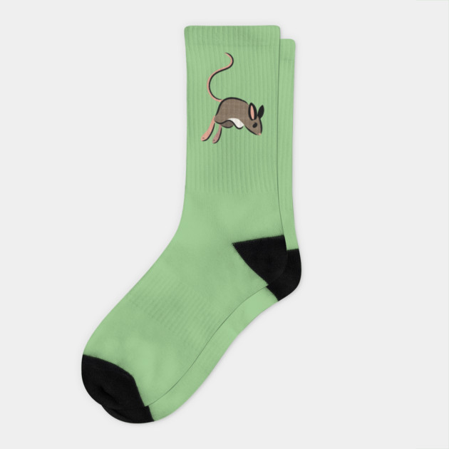 Hopping Mouse Socks by DeguArts