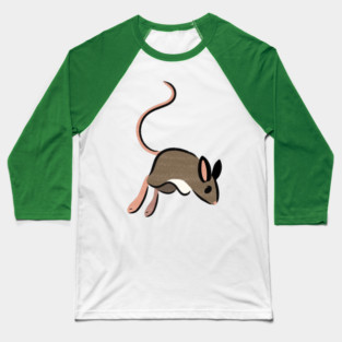 Hopping Mouse Baseball T-Shirt
