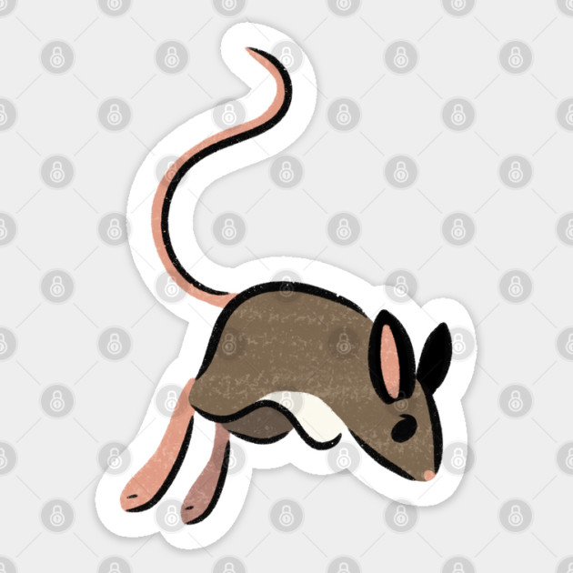 Hopping Mouse Sticker by DeguArts