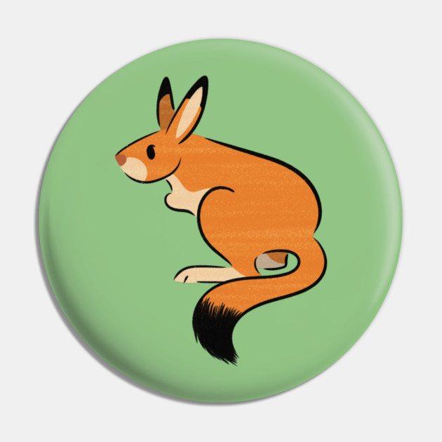 Springhare Pin by DeguArts