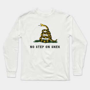 No Step On Snek T-Shirt Long Sleeve T-Shirt