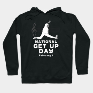 Figure Skating - National Get Up Day Hoodie