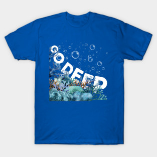 Go Deep - Autistic Pride Special Interests T-Shirt