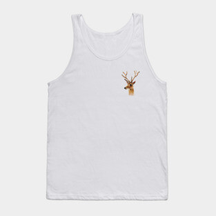 deer painting Tank Top