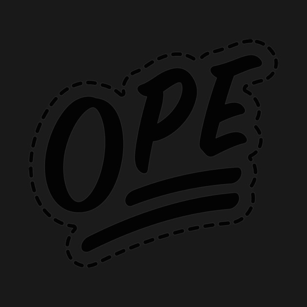 Ope - Backprint Edition by allisawr