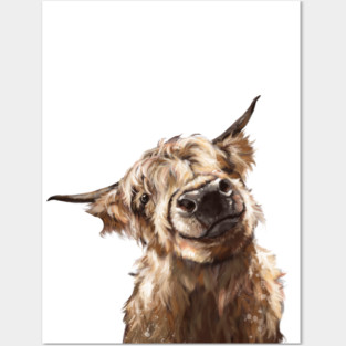 Highland Cow Posters and Art