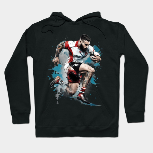 Rugby Rugger Bugger Hoodie by animegirlnft