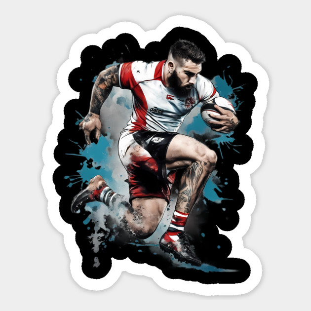 Rugby Rugger Bugger Magnet by animegirlnft