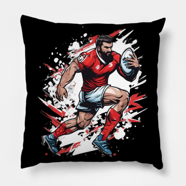 Scotland Rugby Pillow by animegirlnft