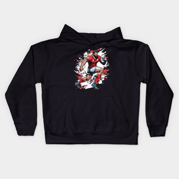 Scotland Rugby Kids Hoodie by animegirlnft