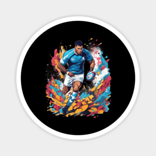 Old School Rugby Magnet