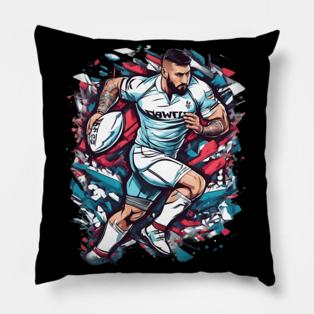 Wales Rugby Pillow by animegirlnft