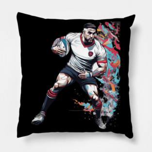 Rugby England Pillow
