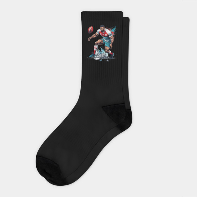 English Rugby Socks by animegirlnft