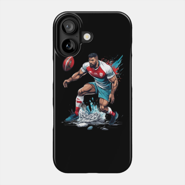 English Rugby Phone Case by animegirlnft