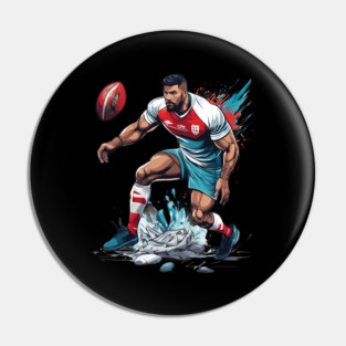 English Rugby Pin