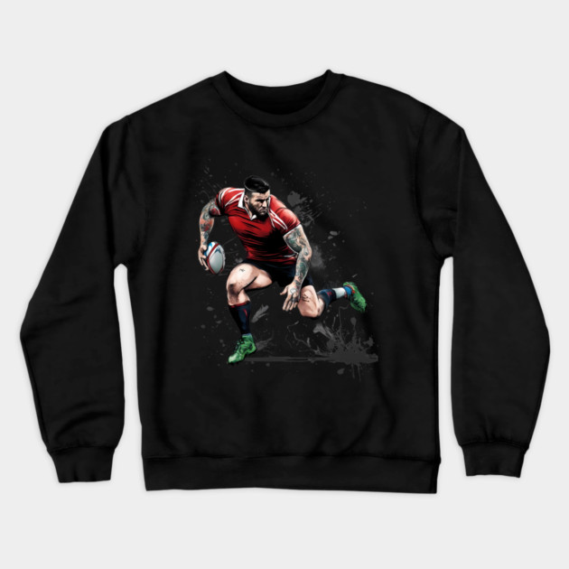 Irish Rugby Crewneck Sweatshirt by animegirlnft