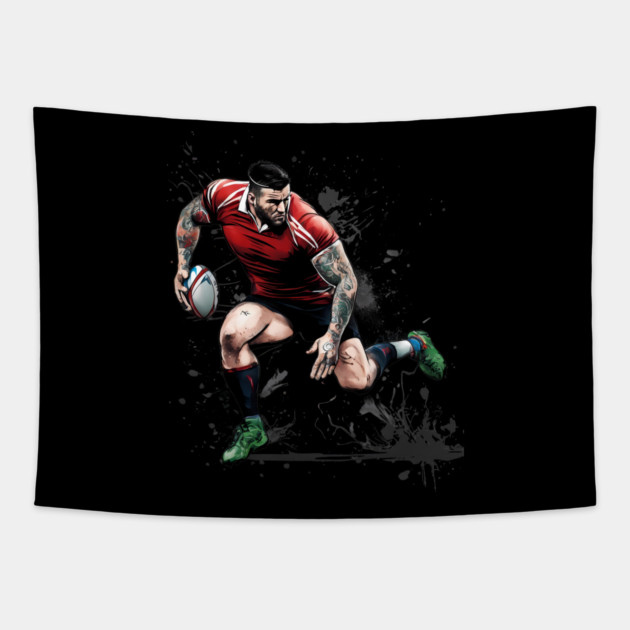Irish Rugby Tapestry by animegirlnft