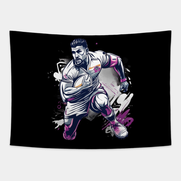 South Africa Rugby Tapestry by animegirlnft