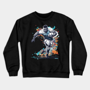 Rugby Game Crewneck Sweatshirt
