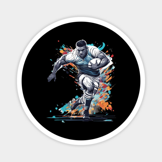 Rugby Game Magnet by animegirlnft