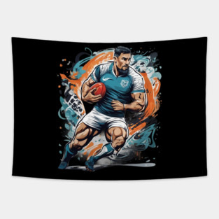 Rugby Japan Tapestry