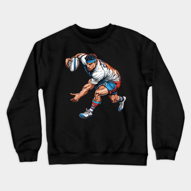 Rugby League Crewneck Sweatshirt by animegirlnft
