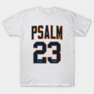 Psalm 23 - Denver Colorway - Faith on the Court Collection T-Shirt