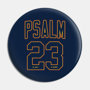 Psalm 23 - Denver Colorway - Faith on the Court Collection Pin