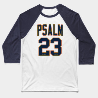 Psalm 23 - Denver Colorway - Faith on the Court Collection Baseball T-Shirt