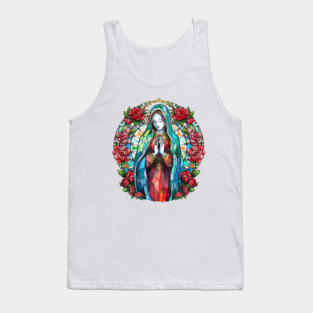 Glassart La Virgen de Guadalupe Tank Top