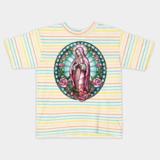 Cute Virgin Mary Kids T-Shirt