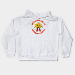 Uncle Danny's Grilled Cheese Kids Hoodie
