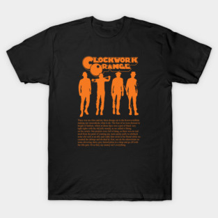 Clockwork Orange Silhouettes - Dark T-Shirt